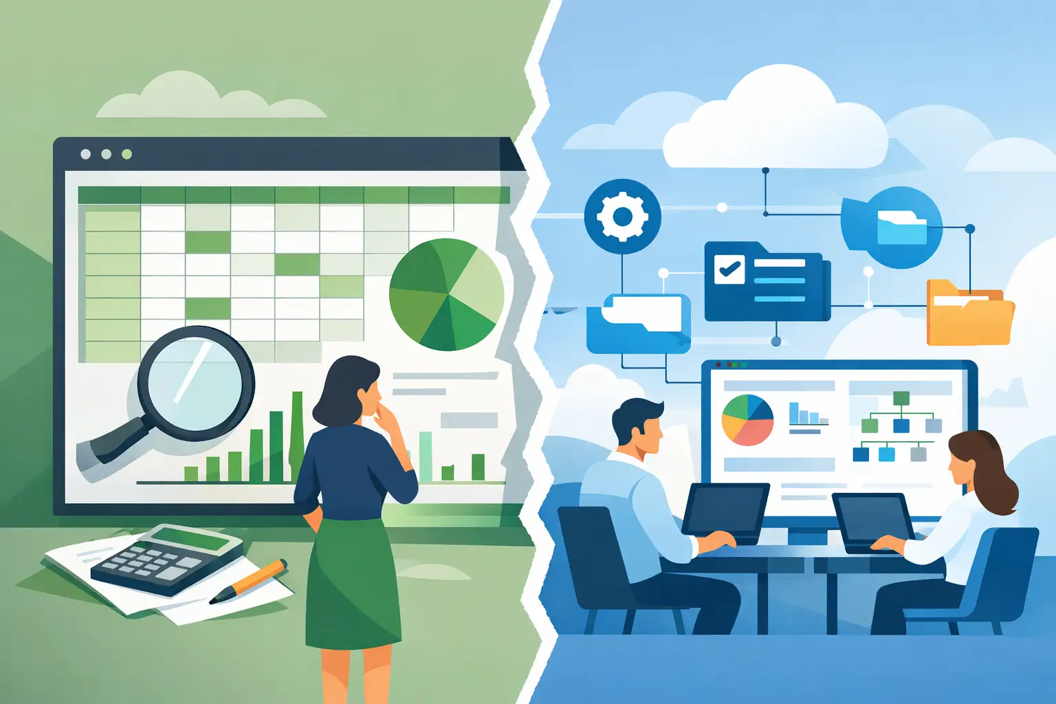 Warum Excel für Kanzleiorganisation nicht reicht Warum Excel für Kanzleiorganisation nicht reicht